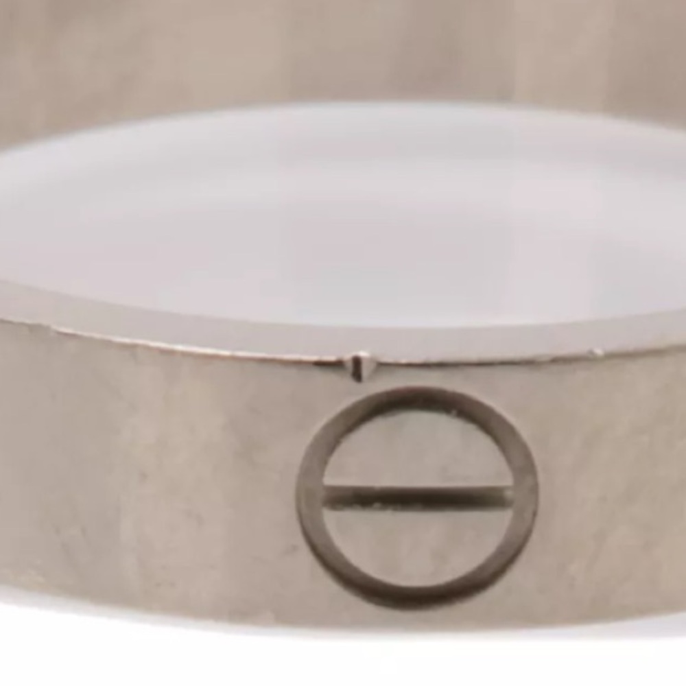 💎✨AUTHENTIC ✨💎LOVE RING WHITE GOLD CARTIER - Picture 7 of 11